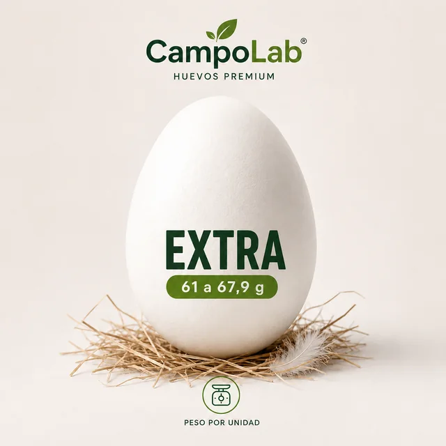 Huevo Extra (61 a 67,9 g)